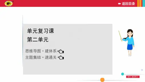 【PPT课程】【部编版】21版历史初中8下单元复习课 第二单元