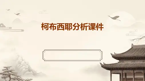 柯布西耶分析课件