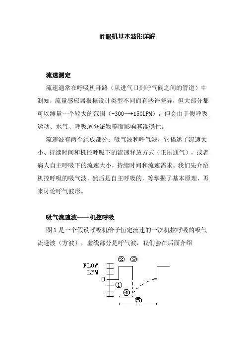 呼吸机基本波形详解