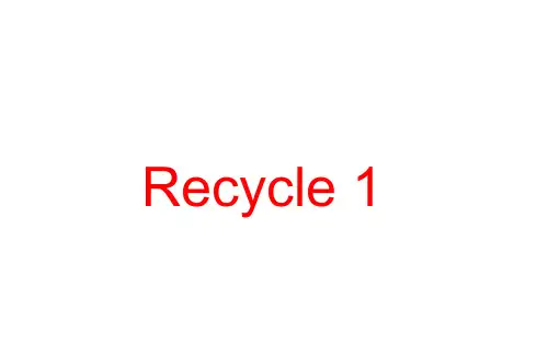 四年级英语下册课件-Recycle  1 -人教PEP版