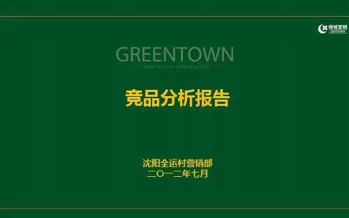 竞品调研报告