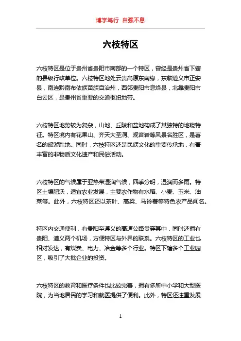 六枝特区_精品文档