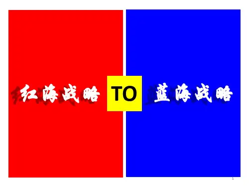 从红海到蓝海ppt课件