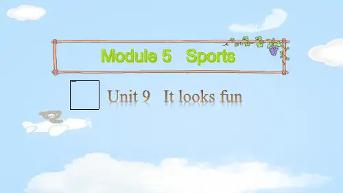 四年级下册英语课件- Unit 9 It looks fun 第二课时 教科版