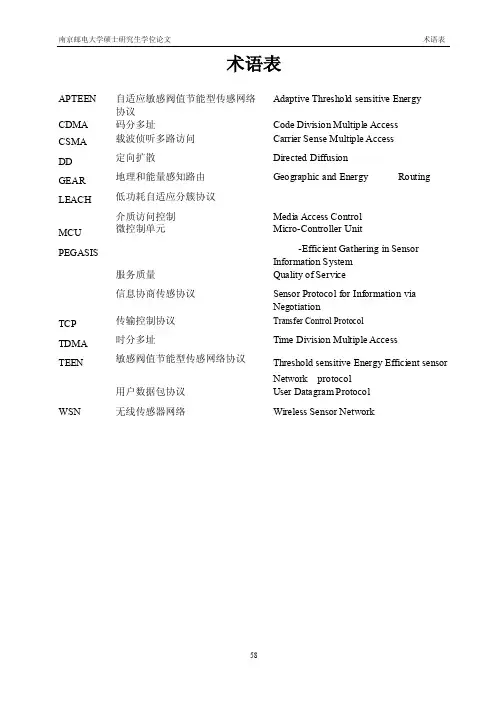 无线传感器网络路由协议分析