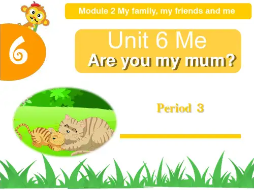 三年级英语上册(牛津上海版)unit 6 Me Period3 课件