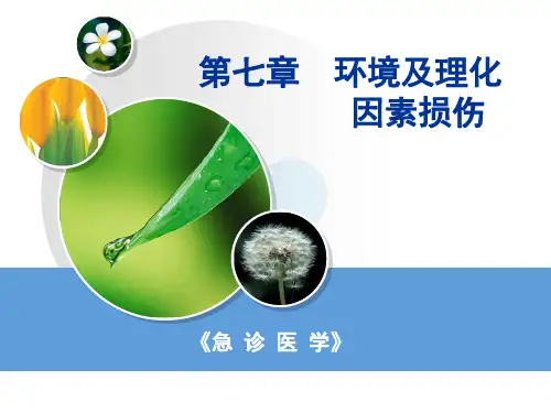 环境及理化因素损伤《急诊医学》ppt课件精品文档