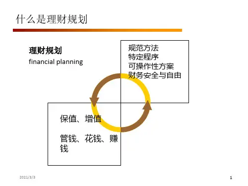 《现金规划》PPT课件