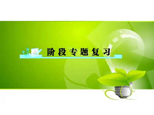 人教新版九年级英语同步教学课件：unit7专题复习