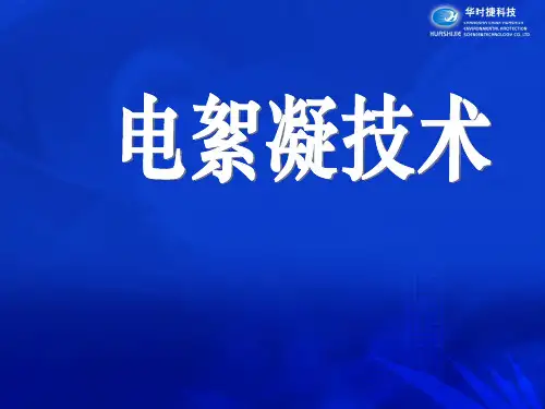 电絮凝技术 培训0903