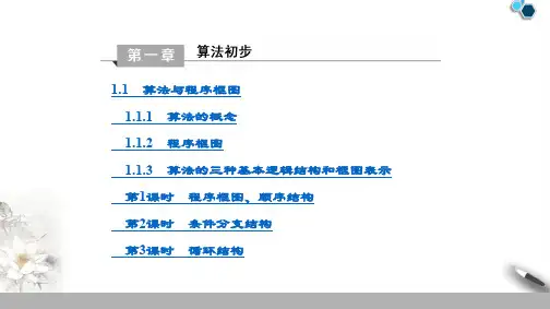 2019-2020人教B版数学必修3 目录课件PPT