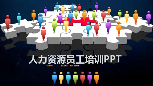 人力资源部员工培训PPT