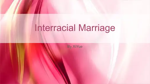 interracial marriage