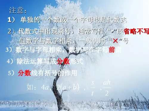 从算式到方程PPT课件