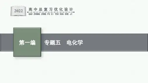 人教版新高考化学二轮复习课件 电化学