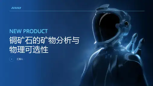 铜矿石的矿物分析与物理可选性