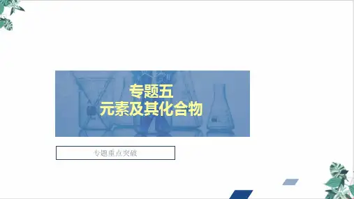全国通用2021年高三化学高考第二轮复习冲刺精品PPT7