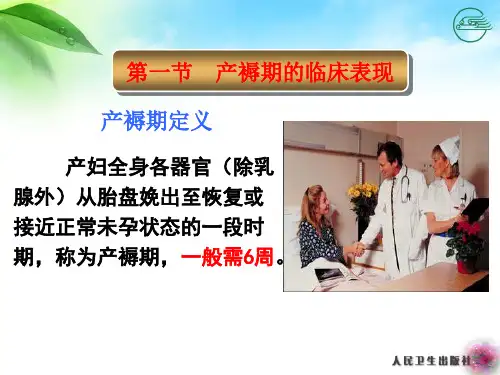 正常产褥期产妇的护理