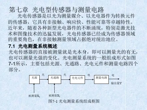 第七章 光电型传感器与测量电路