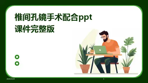 2024年度椎间孔镜手术配合ppt课件完整版