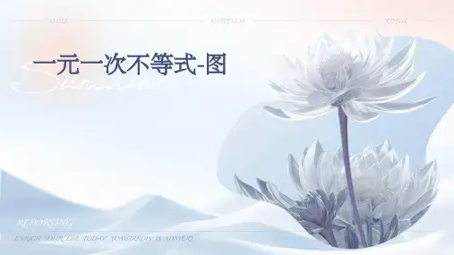 一元一次不等式-图