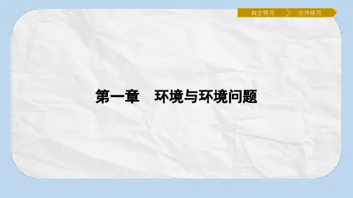 高中地理第一章环境与环境问题1.2环境问题概述课件湘教版选修6