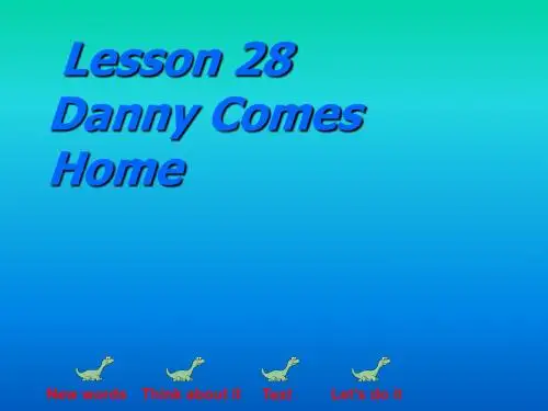 英语：Unit-4-《Did-You-Have-a-Nice-Trip》Lesson28课件(1)(冀教版七年级下)
