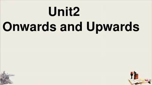 新外研版选择性必修一Unit2 Developing ideasPPT(39页)优质课件