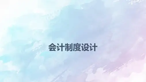 行业会计制度设计案例——河北美颜杏仁有限责任公司PPT课件