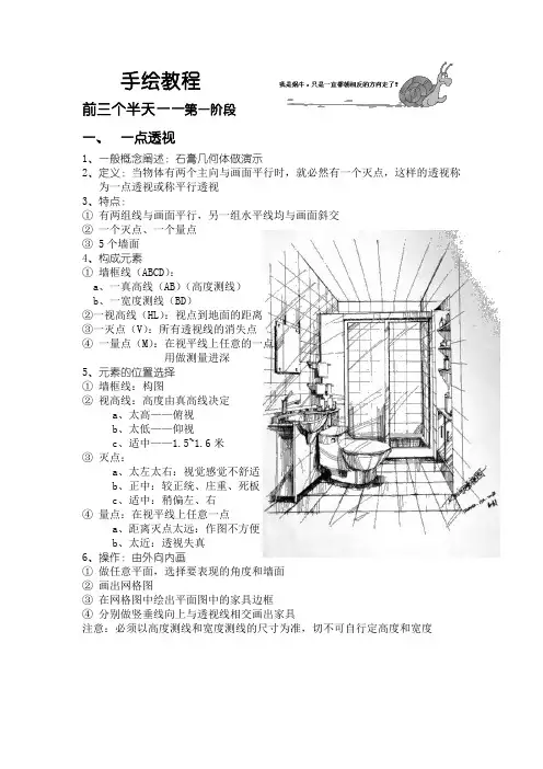 手绘教程