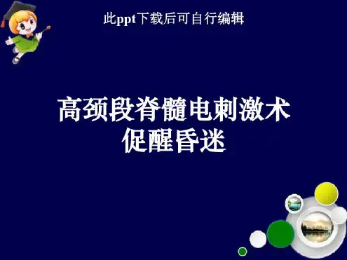 植物人昏迷促醒-2022年学习资料