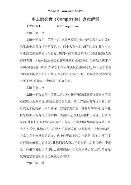 中点组合盘〔Composite〕宫位解析