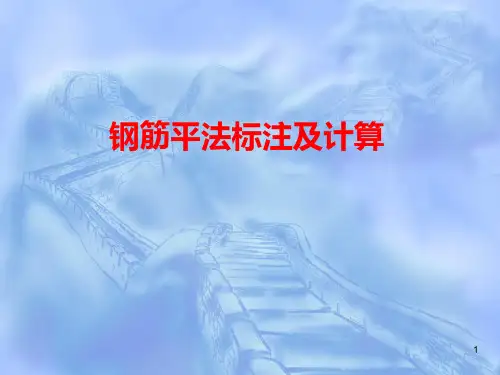 梁的钢筋平法