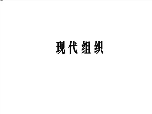 现代企业组织课程讲义