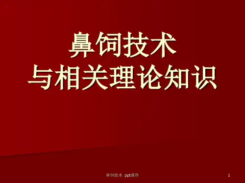 鼻饲技术 ppt课件