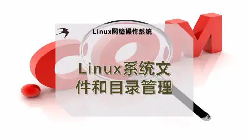 Linux系统文件和目录管理