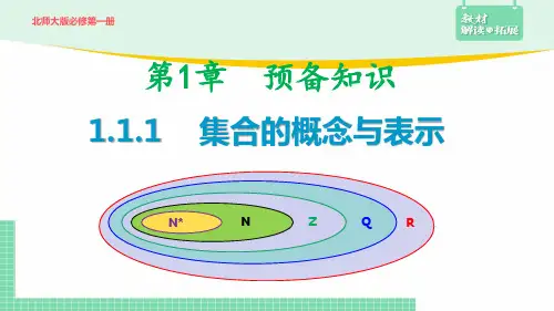 高中数学第一章集合的概念与表示PPT课件