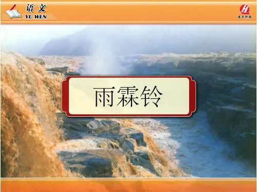 《雨霖铃》(寒蝉凄切)PPT课件