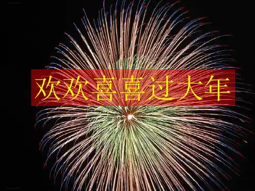 一年级上册道德与法治-15《快乐过新年》-【人教新版】(共7张)-PPT课堂课件