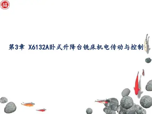 第3章 X6132A卧式升降台铣床机电传动与控制