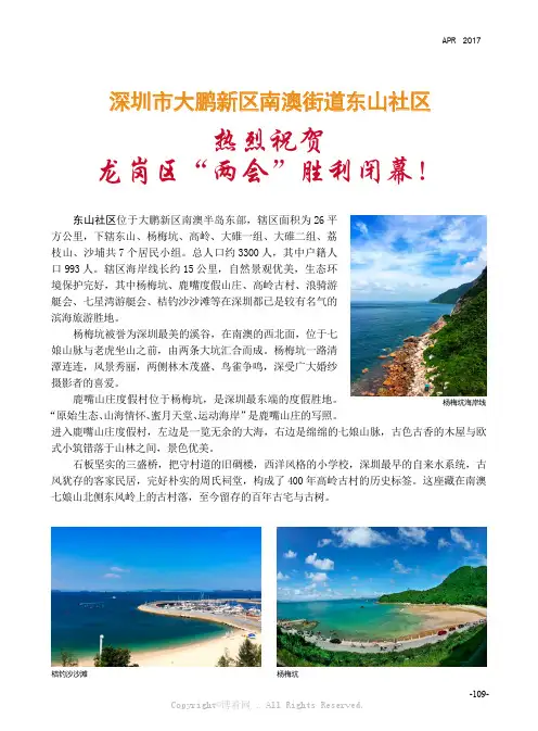 深圳市大鹏新区南澳街道东山社区