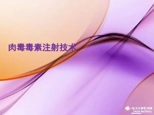 肉毒素注射技术ppt课件
