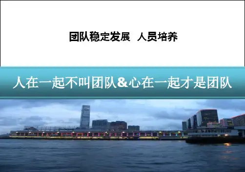 人在一起不叫团队,心在一起才是团队(我)剖析