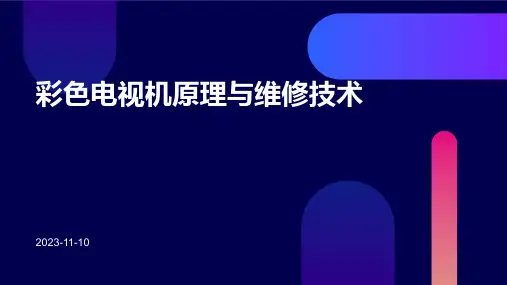彩色电视机原理与维修技术第