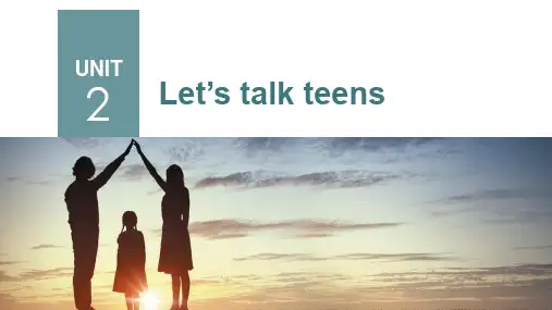 Unit2Let’stalkteensReading知识点课件高中英语牛津译林版(2020)