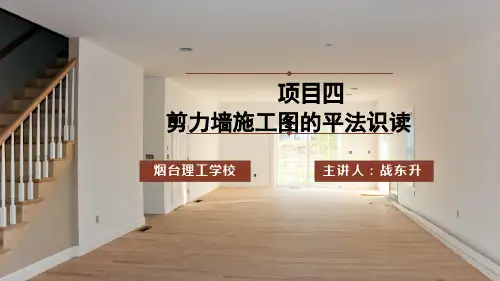 剪力墙构件平法施工图的表示方法