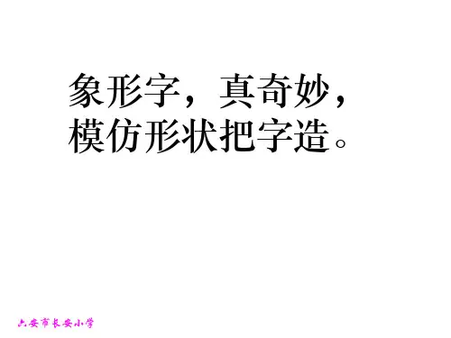 80个常见象形字-附大量甲骨文字形
