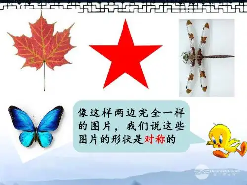 三年级数学上册_轴对称图形_1课件_冀教版