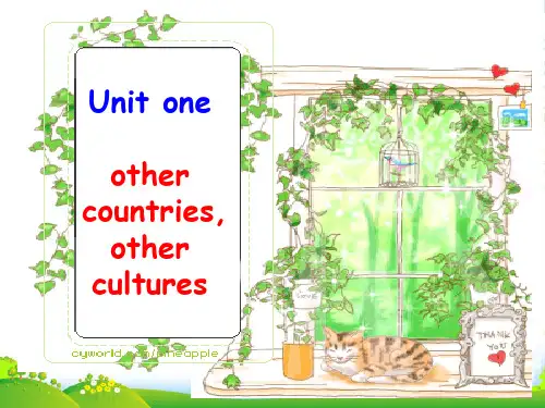 译林牛津版高二英语选修九课件：U1+Reading+(共42张PPT)