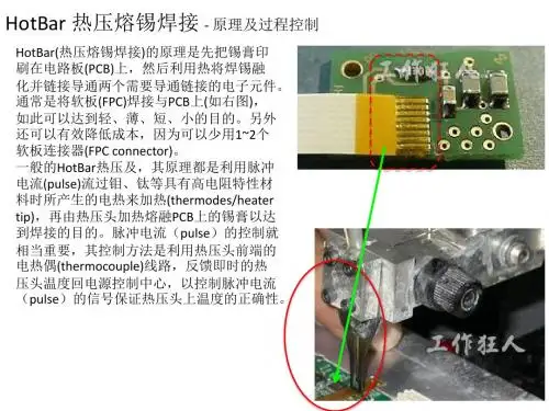 HotBar_热压熔锡焊接简介